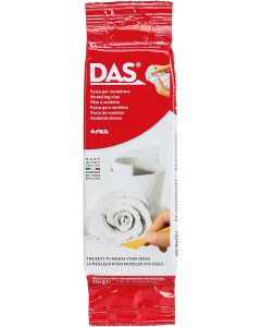Massa DAS Cerâmica Fria para Modelar Branca 250g