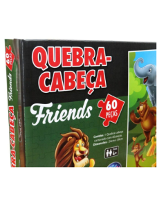 QUEBRA CABECA 60 PECAS FRIENDS - 2971-1